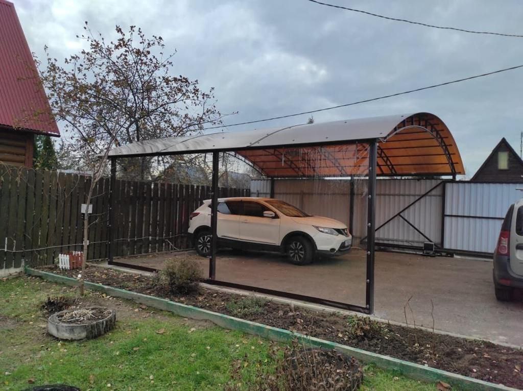 Прозрачные шторы ПВХ для навеса под автомобиль в городе Кондрово